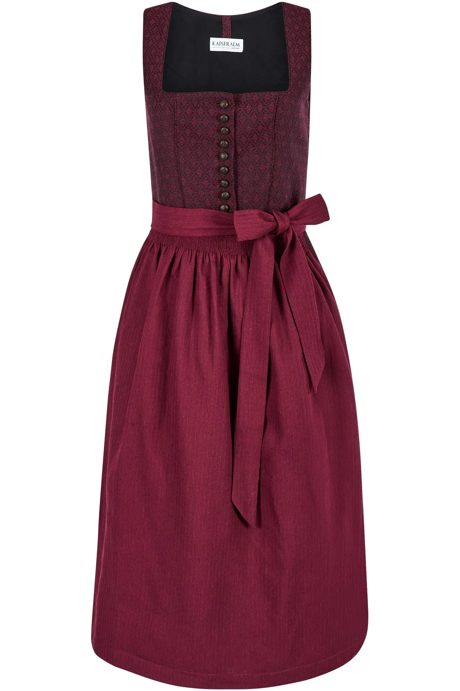 Bordeaux farbiges Dirndl Daria kaufen